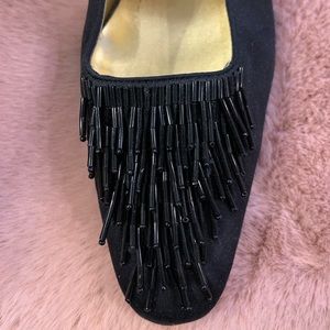 Tassel Toe Sling Back